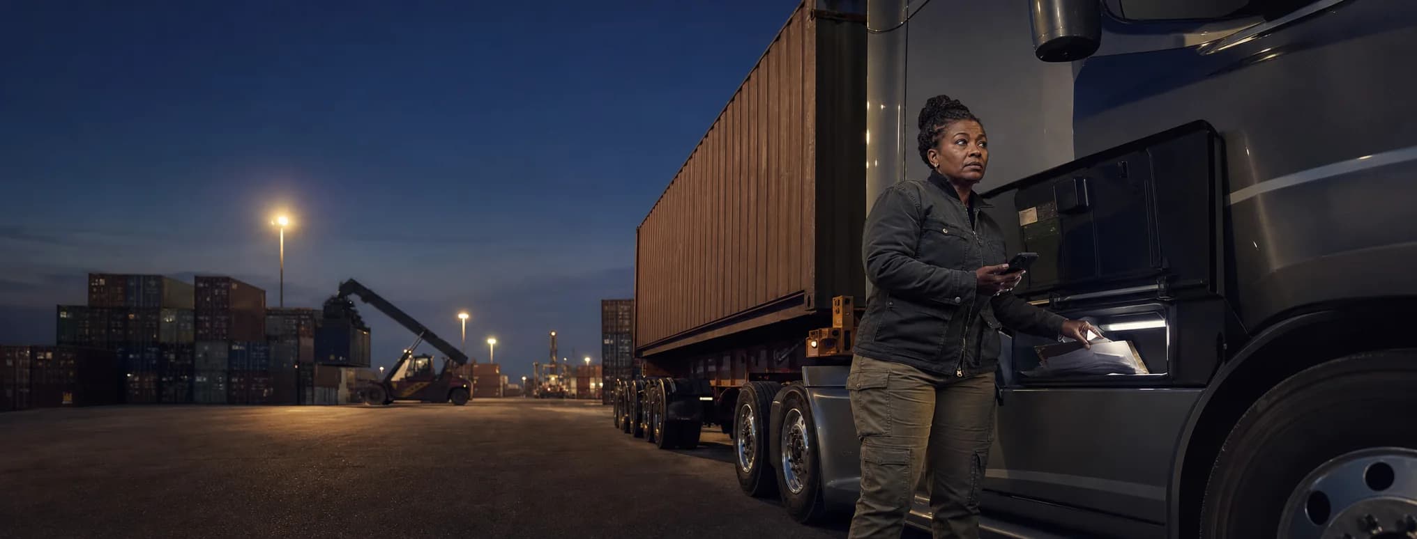 Freight equipment moving through an intermodal operating environment